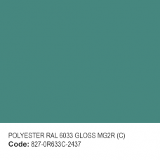 POLYESTER RAL 6033 GLOSS MG2R (C)